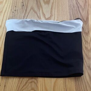 Black and White Tube Top